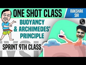 Fluids in 1 Shot | Pressure | Buoyancy | Archimedes' Principle | Class 9 | NCERT | Sprint