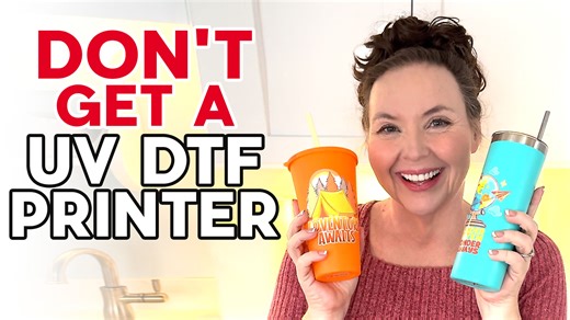 Once a UV DTF decal touches the surface, it’s permanent—so placement really matters. But after learning one simple alignment trick, everything changed. UV DTF decals have quickly become one of our favorite ways to create professional-looking, full-color designs—no layering vinyl, no sublimation, and no complicated steps. Just vibrant, permanent results that look amazing. We’re excited to show you exactly how to use UV DTF printed decals—from creating your designs and ordering through a print ser