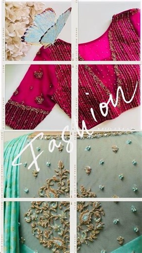 Netted blouse design😍#shorts #blouse #nettedblouse