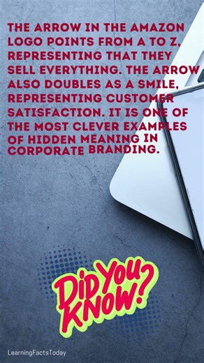 The Secret Meaning in the Amazon Logo!