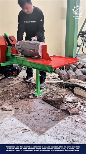 Firewood Splitting Machine Innovation for effortless winter fuel preparation