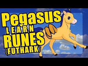 Viking Runes Alphabet Pegasus Parade - Futhark