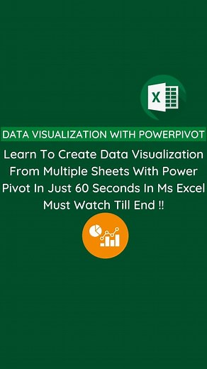 Ikhlas Ansari on Instagram: "Advanced Data Visualization From Multiple Sheets With Powerpivot In Ms Excel 2025 | Excel Tips | Excel Tricks | Excel Shortcuts. . . . . . Learn To Create Advanced Data Visualization From Multiple Sheets With Powerpivot In Excel 2025 Must Watch Till End !!...... Very Important For Every Excel Users Must Watch It Guys. . . . . . #excel #exceltips #exceltricks #excelskills #datavisualization #dataanalysis #dataanalytics #dashboard #powerpivot #exceltraining #reels"
