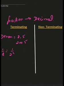 Terminating vs Non-Terminating Decimals in Fractions Explained | Number System | Class 9 Maths
