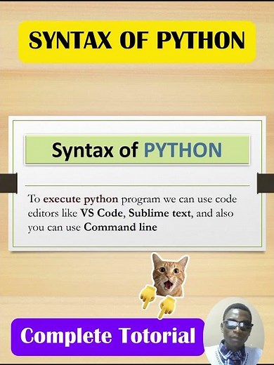Why Your Python Code Fails 😱 (Syntax Explained Simply)