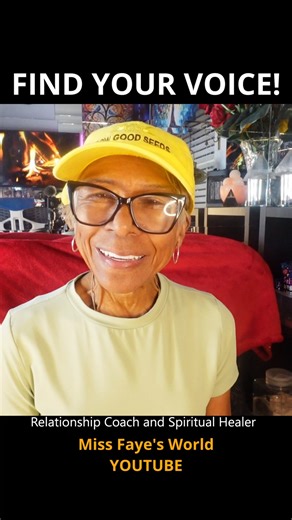 Miss Faye on Instagram: "FIND YOUR VOICE!: Relationship advice goals & tips EMAIL ADDRESS: missfayesworldyt@hotmail.com Donations to support this Channel can be sent directly to my PayPal https://www.paypal.com/donate/?hosted_button_id=W2L6XFB42N6WN CashApp $MissFayesWorld #FindYourVoice, #SpeakYourTruth, #HealingJourney #SelfWorth, #KnowYourValue, #EmotionalHealing #WomenEmpowerment, #PersonalGrowth #SelfLoveJourney,#RaiseYourVoice"