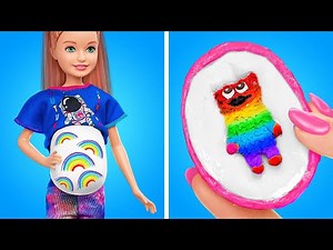 DIY PREGNANT DOLL! Cutest Doll Crafts And DIY Acsessories