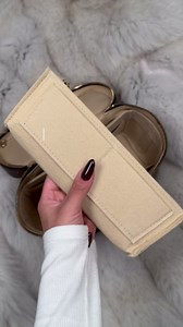 Premium Purse Organizer compatible with Nice BB/Mini/Nano Organizer Insert with Detachable Zipper Pouch - Handmade Perfect Fit with Round Corners, +24 Shades (Scarlet, Nice Mini)