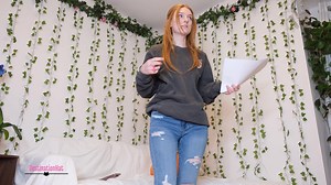 Destinationkat was reading her report and didn't notice how she wet herself