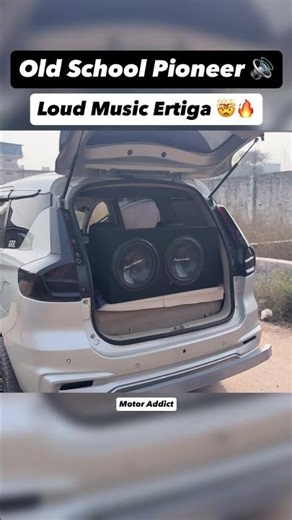 MODIFIED ERTIGA 🤯 | LOUD MUSIC SETUP + OLD SCHOOL PIONEER 🔊🔥