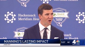 Teammates Praise Eli Manning at Retirement Announcement