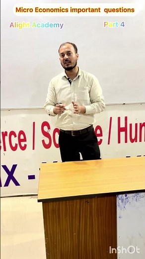 Micro Economics chapter 1 introduction important questions