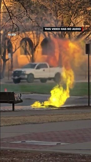 Manhole explodes on Texas college campus