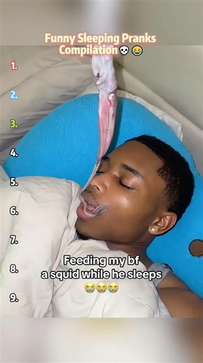 Funny Sleeping Pranks Compilation 💀 😂 #Prank #sleep #funny #fyp