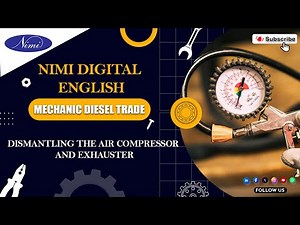 Dismantling the air compressor and exhauster | NIMI | DIGITAL | ENGLISH |