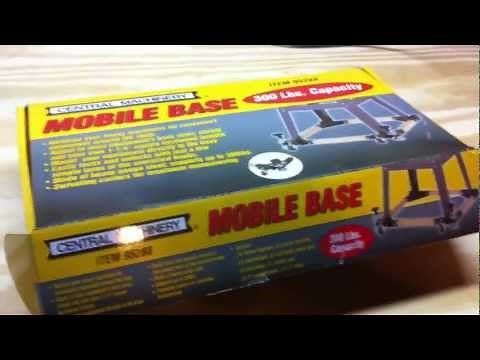 Central Machinery Mobile Base Assembly