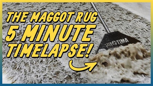 This rug had been left outside for god knows how long and was covered in what seemed to be maggots. The transformation at the end is incredible. #carpetcleaning #satisfying #oddlysatisfying #rugcleaning #rugwashingfast | Mountain Rug Cleaning