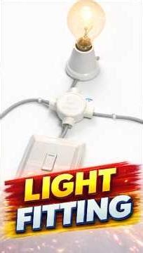Light Fitting Made Easy 💡Perfect Light Fitting ⚡Simple Light Connection 💡Light Fitting Step by Step.