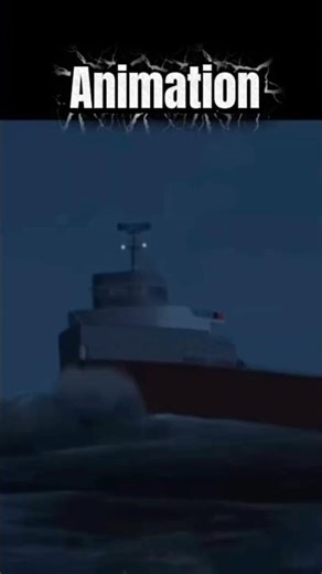 SS Edmund Fitzgerald sinking: Animation vs Real life 🛳️ #ssedmundfitzgerald #history #shorts