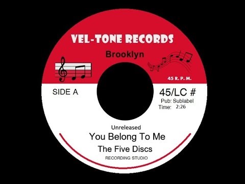 The Five Discs - You Belong To Me 1961 UT