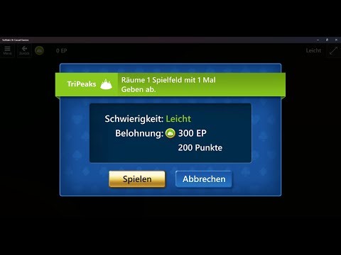 Microsoft Solitaire Collection, TriPeaks Easy, January 3, 2026, Daily Challenges