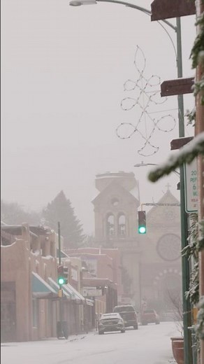 A perfect winter day in Santa Fe