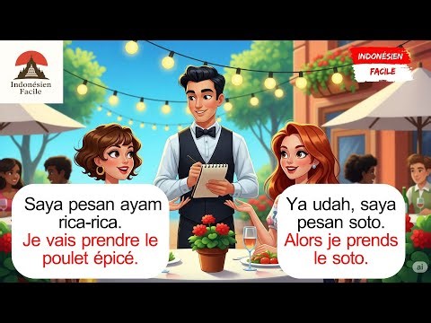 Apprendre l’indonésien : Commander au restaurant comme un local