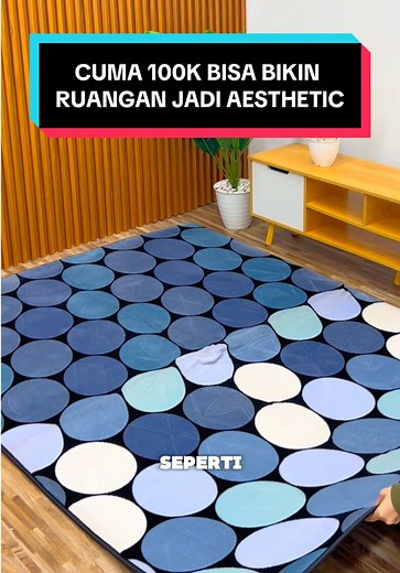 Transformasi Ruangan Estetik dengan Karpet Murah