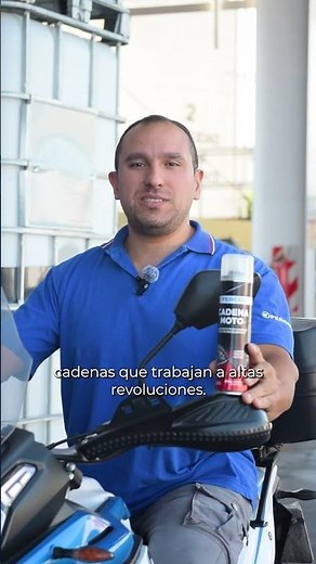 Y vos ¿Cómo cuidas la cadena de tu moto?