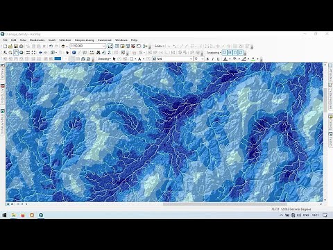 How to Calculate Drainage Density using ArcGIS