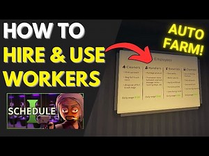 How To Hire & Use WORKERS | Schedule 1 Easy Tutorial