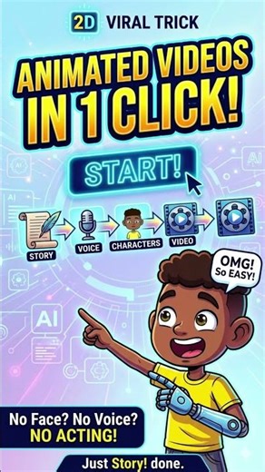 How to make 2D animation for freee #contentcreation #ai#animation #2danimation