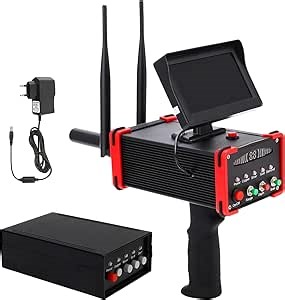 Underground Metal Detector, Metal Detector, Professional Metal Scanner with High Definition Screen for Gold Silver Copper Gold Finder