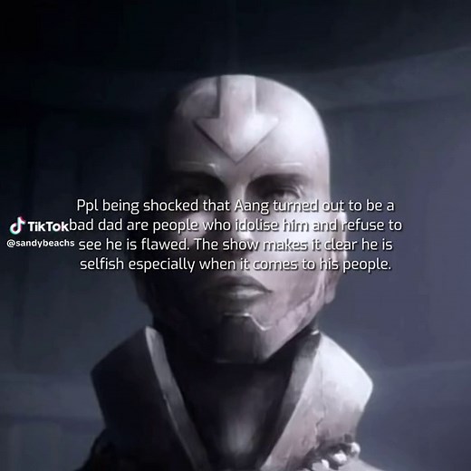 like wow what a shocker that someone who chose to run away even after being told a war was coming and then chose a girl over the avatar state and then chose to stay and try to change a fire nation soldier’s mind instead of going to look for katara who was literally in enemy territory, ended up favouring one of his kids that carried the weight of an entire nation that was literally unalived. yeah im so shocked 💀 #aang #atla #fyp #avatarthelastairbender