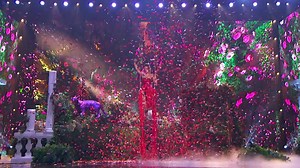 Quick! How many outfits did Léa Kyle Quick Change show off in this steller performance? Find out if Léa Kyle advances to the finals tonight at 8 p.m. ET on WTHR Channel 13. | WTHR-TV