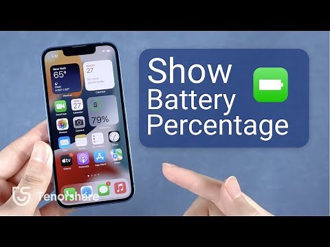 [Newest Tips] How to Show Battery Percentage on iPhone 13/13 Pro/13 mini/13 Pro Max