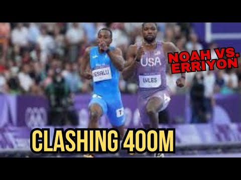 NOAH LYLES Vs Erriyon Knighton 400M