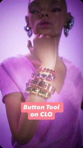 Anna Liedtke on Instagram: "The CLO Button Tool can do more than just buttons. I’m using it to create digital jewelry with multiple materials — gemstone and metal — inside one single setup. If you’re a 3D artist or character designer working on avatars, digital fashion, or close-up assets, this workflow helps you build accessories that are pose- and simulation-ready. I explain the full process step by step in my new YouTube tutorial. 🎥 Full video via link in bio #DigitalFashion #3DArtist