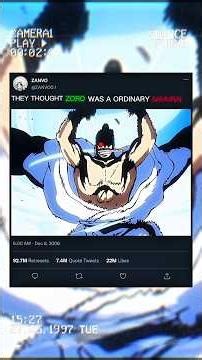 THEY THOUGHT ZORO WAS AN ORDINARY SAMURAI#zoro#onepiece#animeshorts#shortsfeed#anime#viralanime