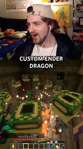 Goomay tries the custom Ender Dragon mod for the first time...