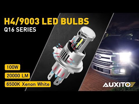 The Newest Series Of H4/9003 LED Headlight Bulb 100W 20000LM 6500K | AUXITO