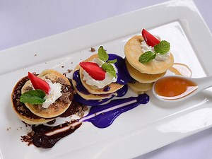 Pancakes with Different Toppings | Online Recipe | The Maya Kitchen