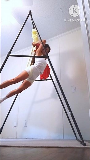 Superman pose Aerial Yoga How to [😀]