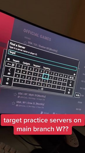 Rust Console Target Practice | Testing Servers on Main Branch