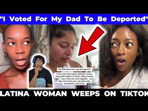 LATINA WOMAN Cries On TikTok | "I Should Have Listened To B■ LACK PEOPLE | Cindysvilla