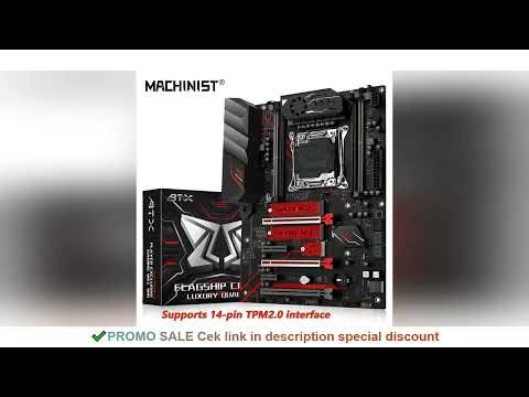MACHINIST X99 MR9A PRO MAX Motherboard Support TPM2.0 LGA 2011-3 Intel Xeon E5 V3&V4 CPU DDR4 RAM Me