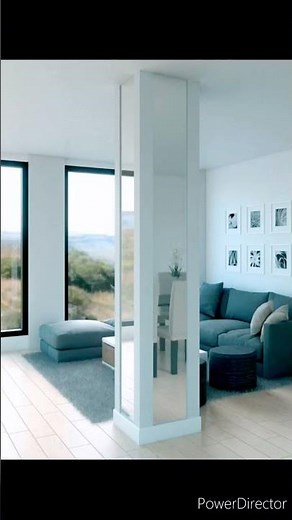 Best Column Decoration Ideas | Decorate a Column in Living Room | #Interior_columns_ideas #trend