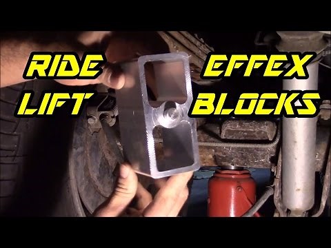 How to install Ride Efffex 3" lift blocks on Chevrolet Silverado 1500