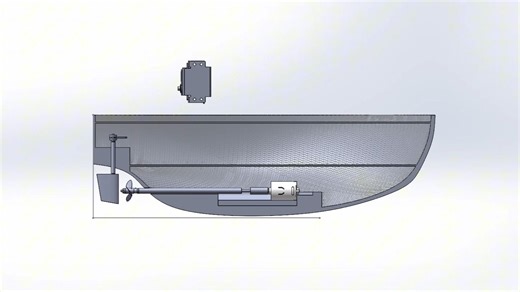 04-FreeShip导出后Sw建模船壳外形