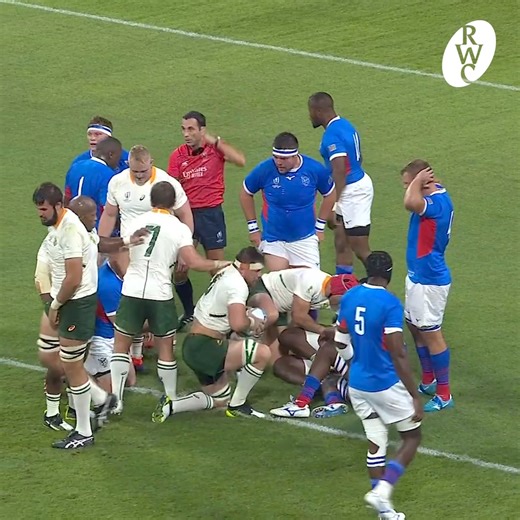 Have you ever seen a try celebration like this? 🍻 #RWC2019 | Springboks | Rugby World Cup